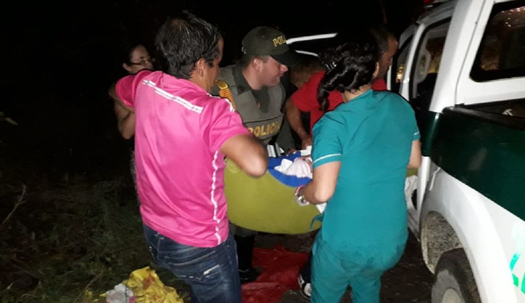 Policías atienden parto en Tolima: Policías atendieron parto de una mujer en el sur del Tolima