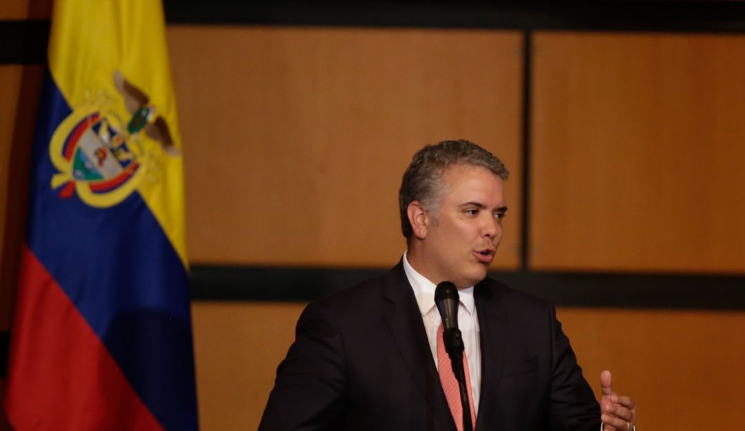 Duque habla sobre la informalidad: Duque: "El mayor reto en Colombia es combatir la informalidad"