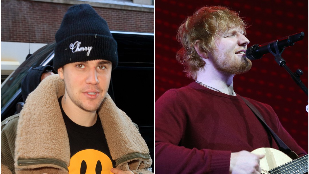¿Qué traen entre manos? Nuevas fotos de Justin Bieber y Ed Sheeran