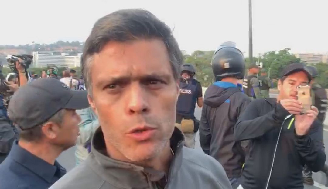 Leopoldo López: Leopoldo López abandonó Embajada de España en Caracas