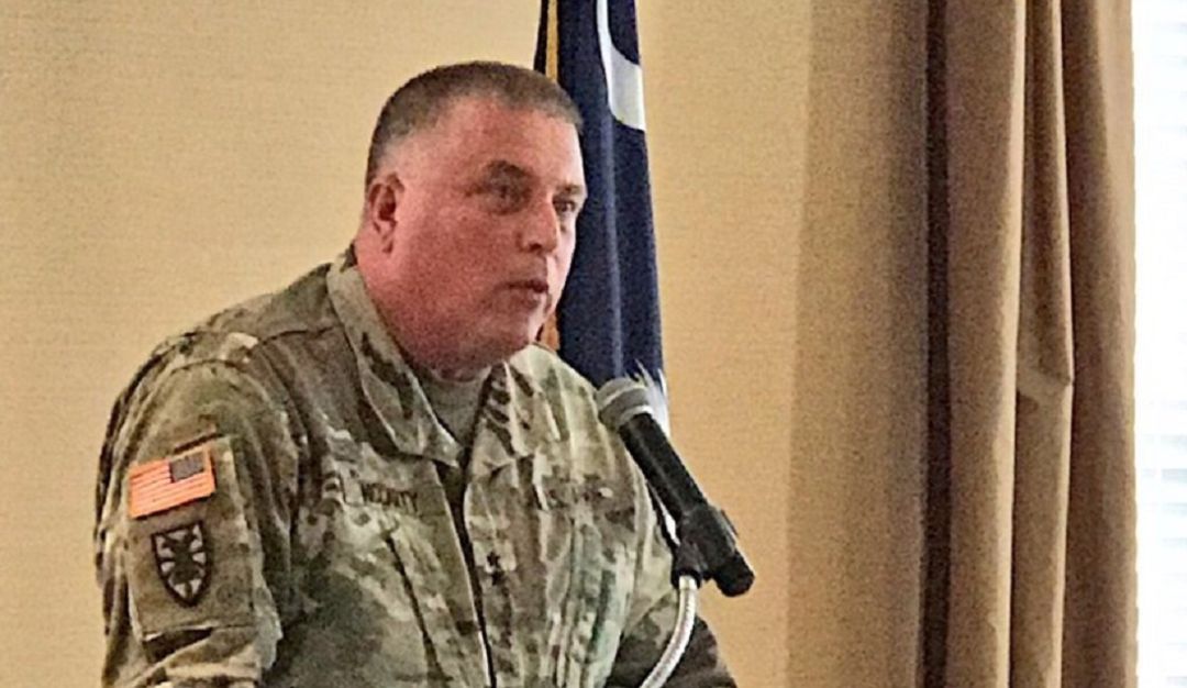 Visita de Van Maccarty a Colombia: General de EE.UU. Van McCarty llegó a Bogotá