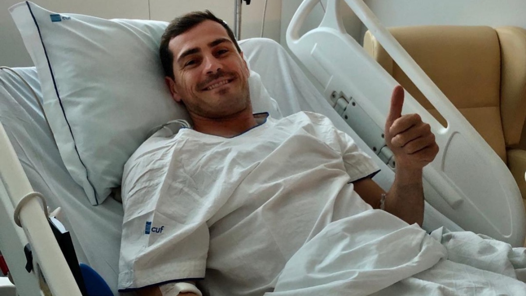 Casillas da un parte de tranquilidad en redes sociales
