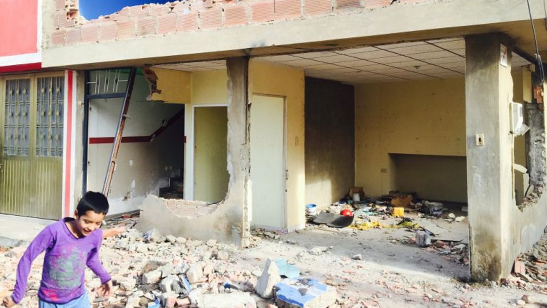 Preocupación en Bosa por desplome de viviendas abandonadas