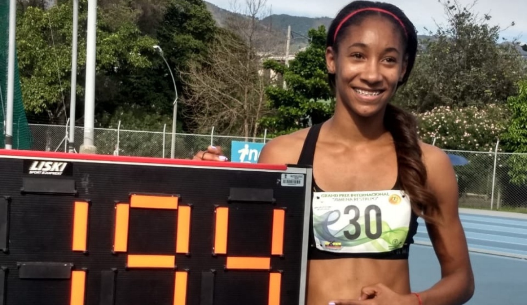 Atletsimo colombia: María Fernanda Murillo rompió récord de Caterine Ibargüen