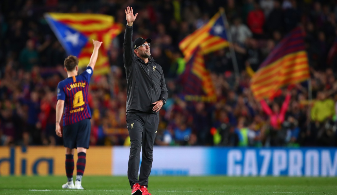 MArcelona Liverpool: Klopp: "Fue nuestro mejor partido en Champions"