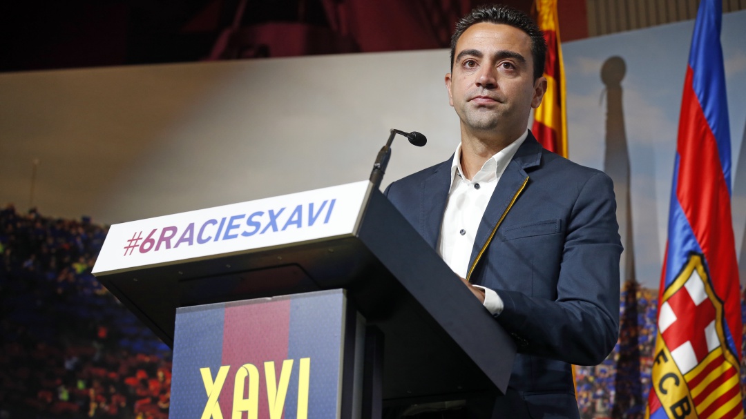 Xavi Hernández se despide del fútbol profesional