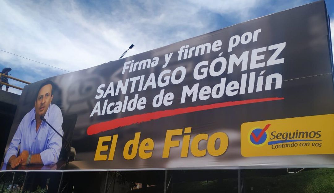 Elecciones regionales, Candidatos a la Alcaldía de Medellín: Santiago Gómez se declara candidato del continuismo en la Alcaldía