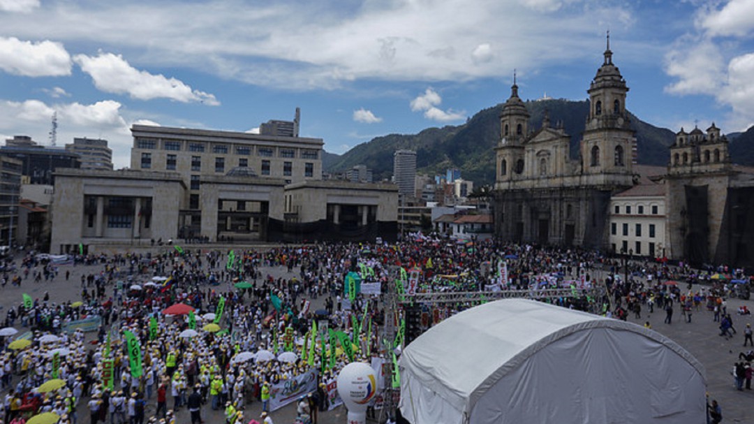 En forma pacífica se desarrollaron marchas por el Día del Trabajo