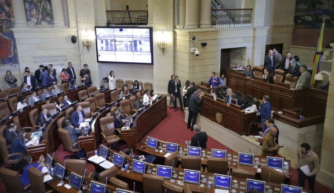Debate comisiones económicas del Congreso de la República sobre el Plan Nacional de Desarrollo 'Pacto por Colombia, Pacto por la Equidad'.