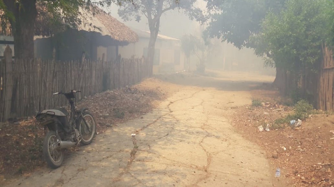 Alerta por incendio en Los Pendales, Atlántico