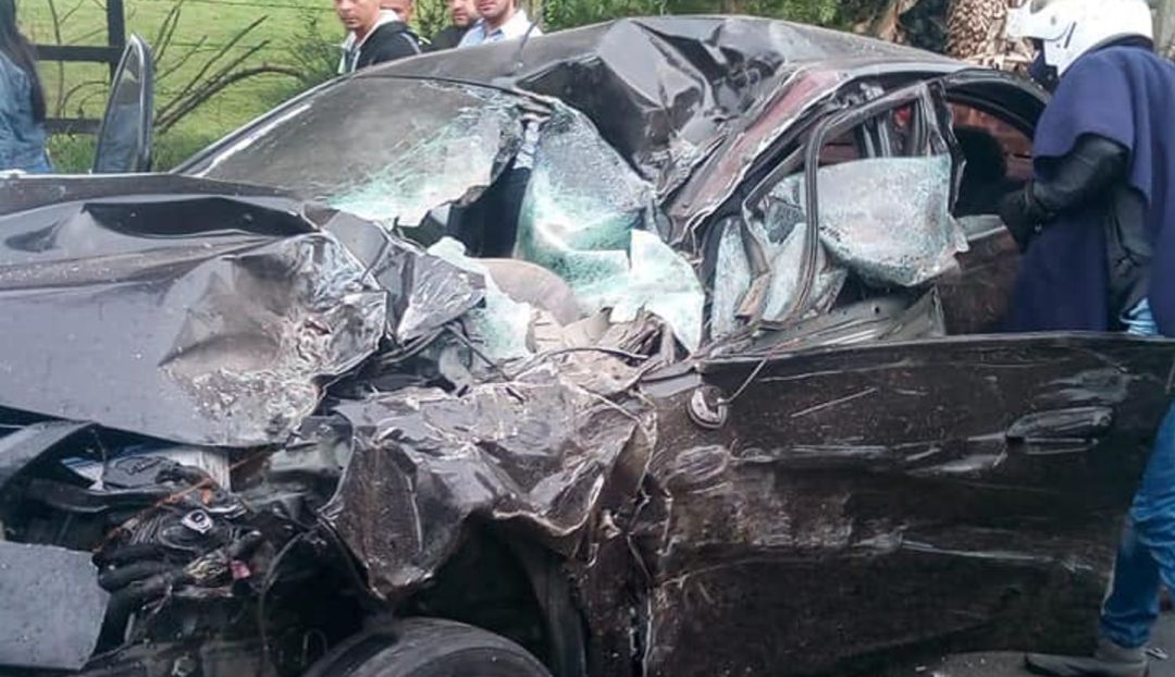 Accidente de tránsito, San Pedro de los Milagros, heridos: 5 personas heridas deja accidente en San Pedro de los Milagros