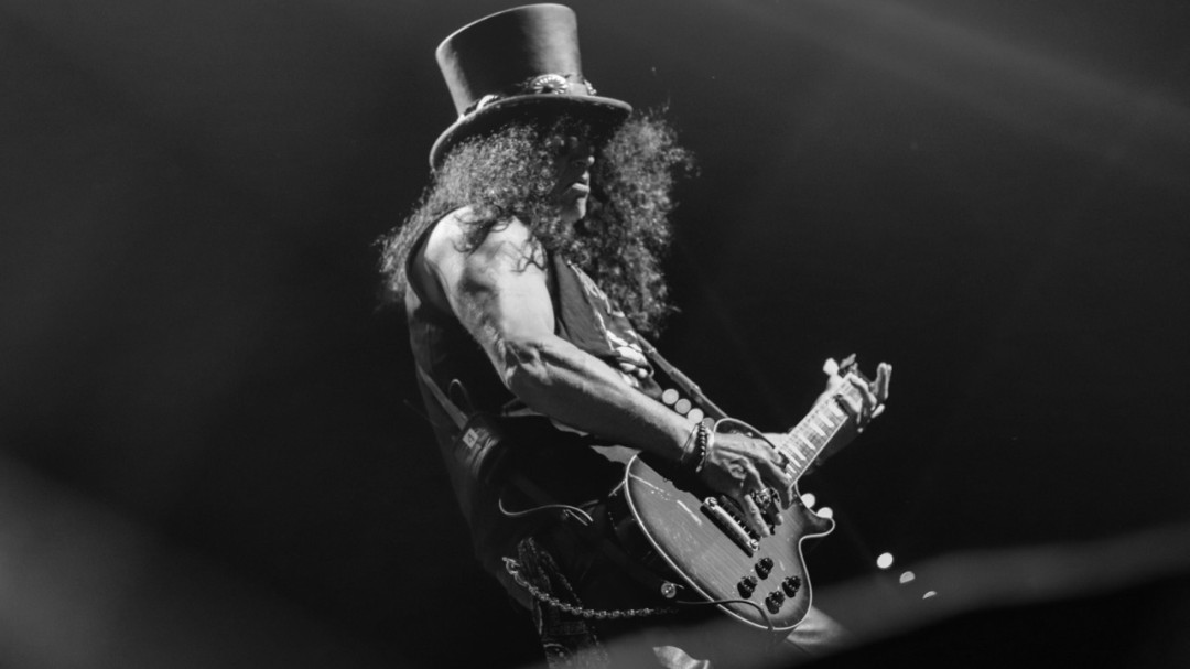 ¡'Slash' en Colombia! El guitarrista que hizo vibrar a toda Bogotá