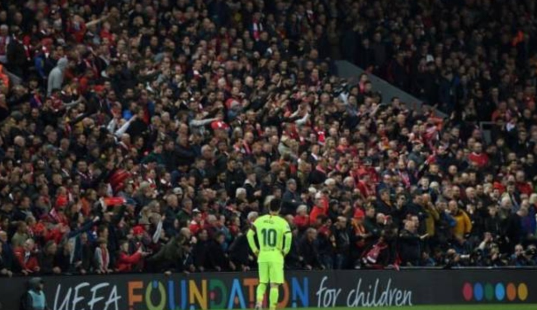 Messi no pudo contener las lágrimas tras la eliminación de la Champions