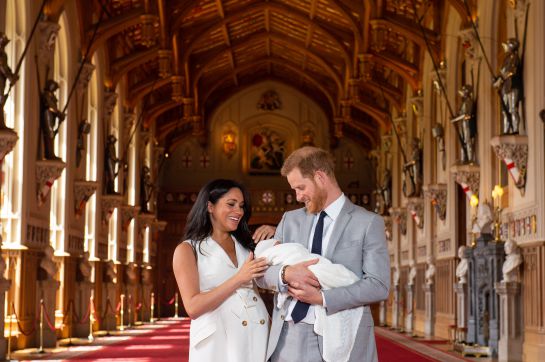 Así luce el baby Sussex. Así luce el baby Sussex.