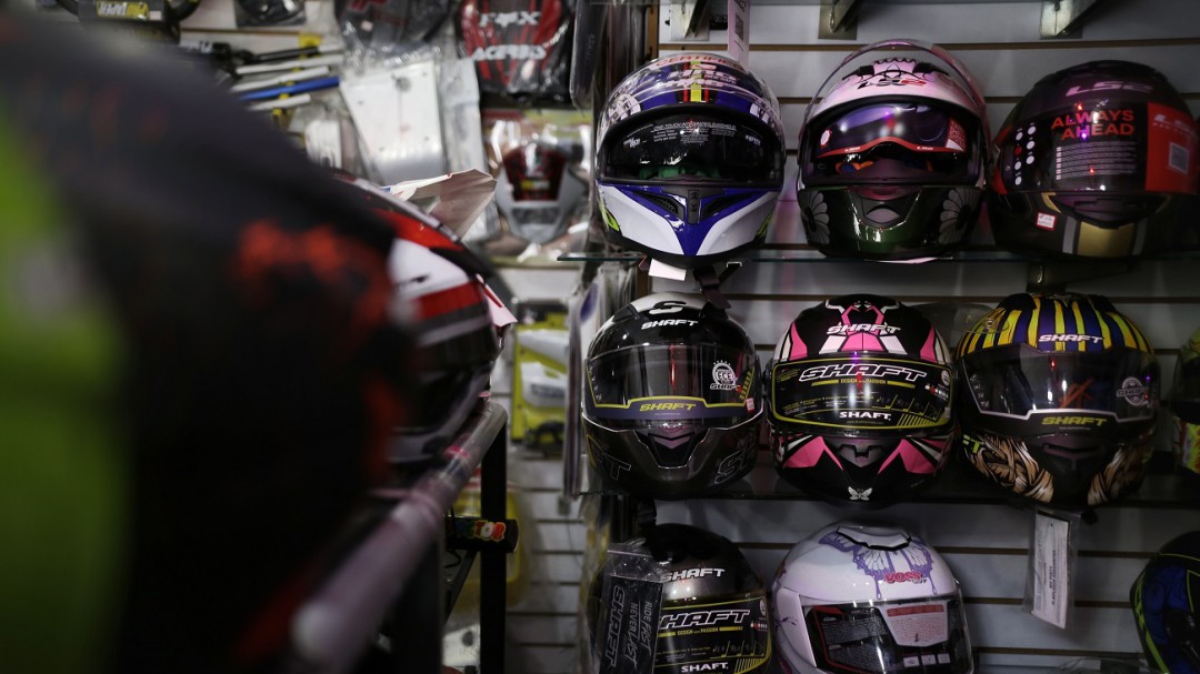 El 31% de los muertos en accidentes de moto no tenían un casco adecuado