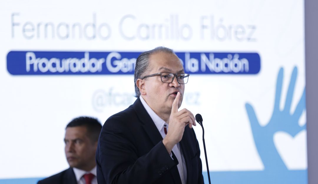 El Procurador General de la Nación, Fernando Carrillo Flórez.