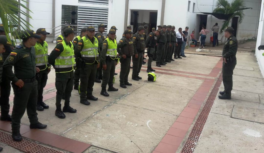 Magangué: Policía Nacional se tomó Magangué con operativos contra la delincuencia