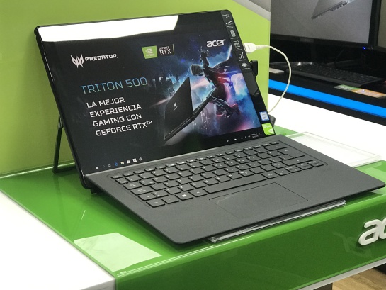 Laptops gaming: Predator Triton 500 una laptop ligera de alto rendimiento Laptops gaming: Predator Triton 500 una laptop ligera de alto rendimiento