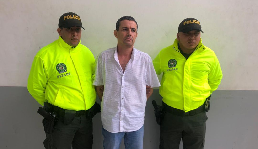 Capturado por la Policía Metropolitana de Barranquilla