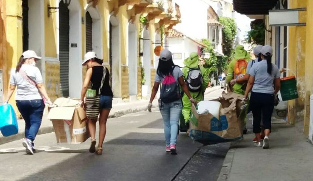 Limpieza Jornada Cartagena: Este viernes en Cartagena: "Reciclatón" por el centro histórico