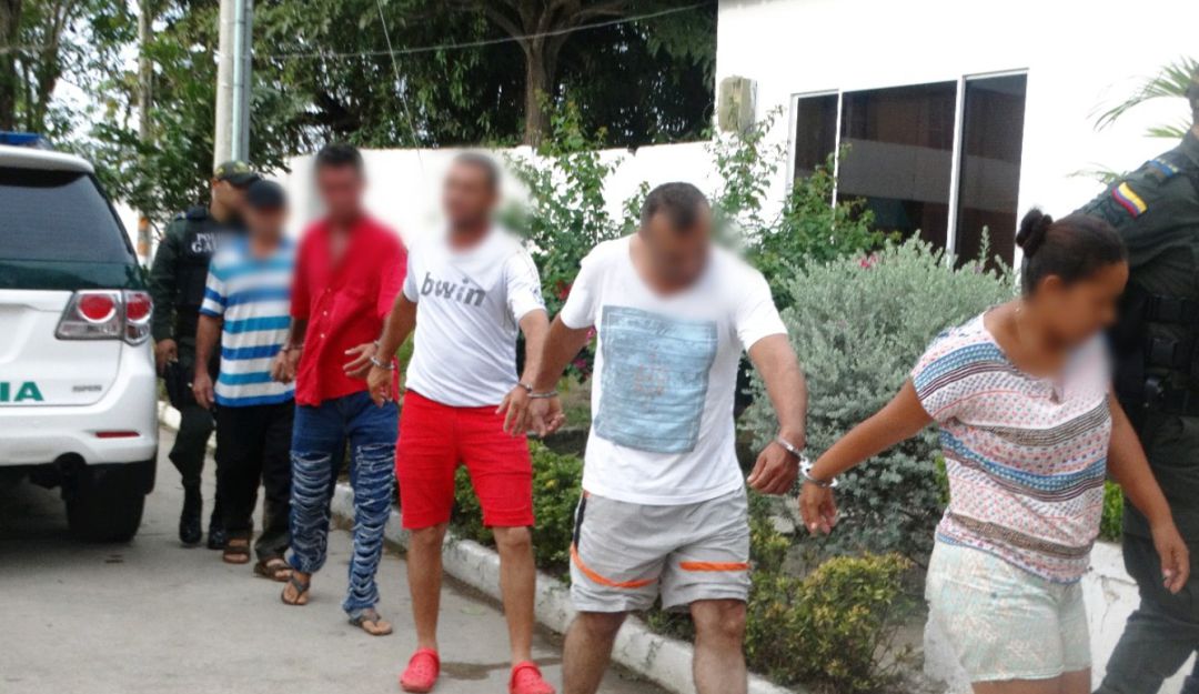 Judicial Captura Bolívar: Policía presenta a capturados por muerte de ganaderos en Bolívar