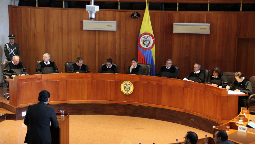 Las declaraciones en la compulsa del "cartel de la toga"