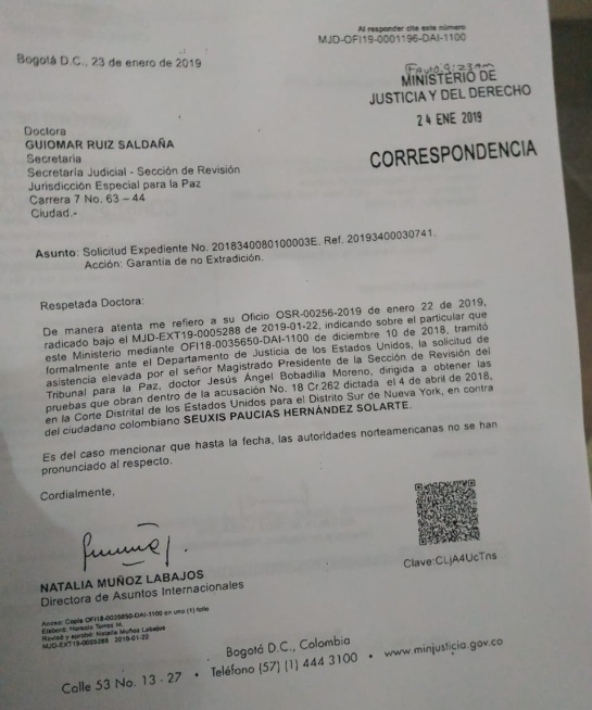 Extradición Santrich: La cronología del caso Santrich Extradición Santrich: La cronología del caso Santrich