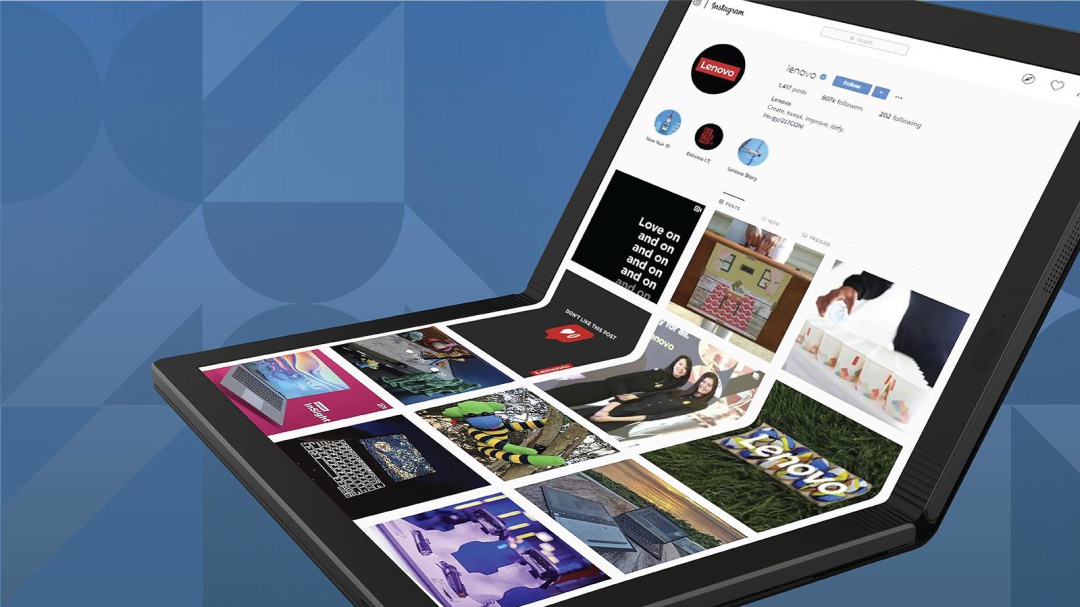¿Ahora en computadores? Lenovo anuncia pantalla flexible para portátiles