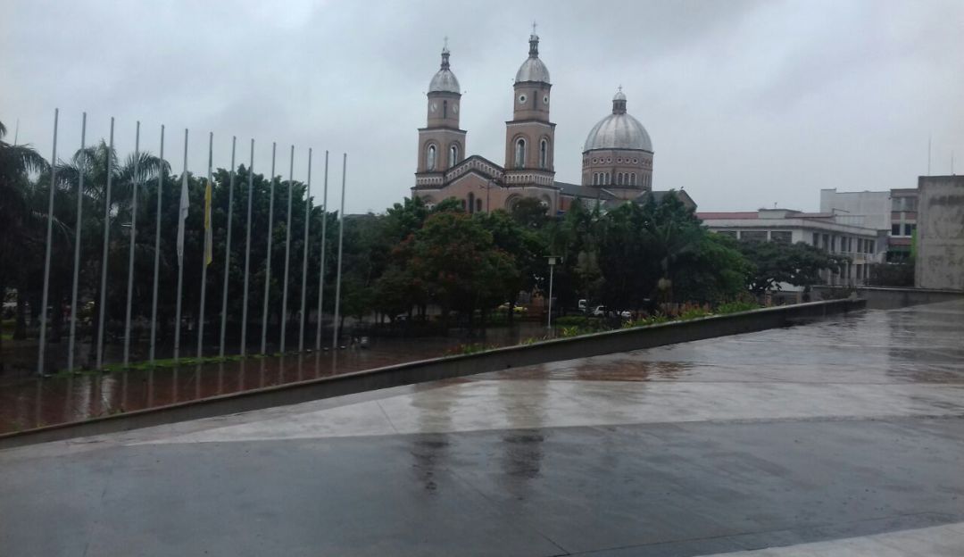 Fría y lluviosa mañana en Armenia
