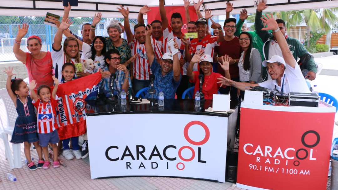 Caracol Radio desde el corazón de la Ciudadela 20 de Julio
