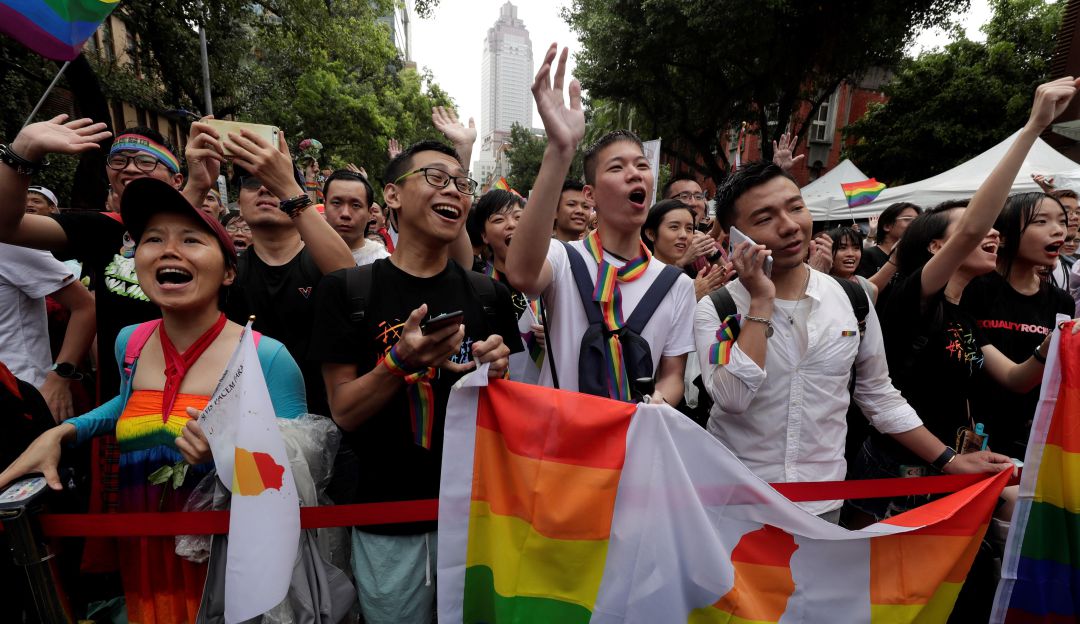 Taiwán, el primer país asiático en legalizar el matrimonio gay