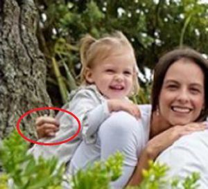 Esta es la espeluznante fotografía. Esta es la espeluznante fotografía.