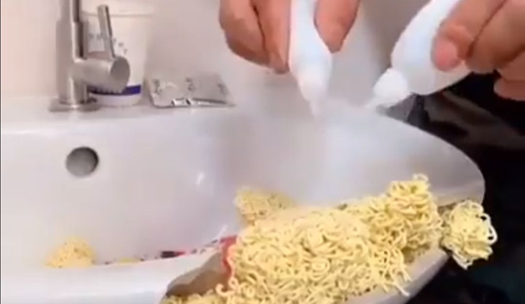 La imagen del video viral en Internet.