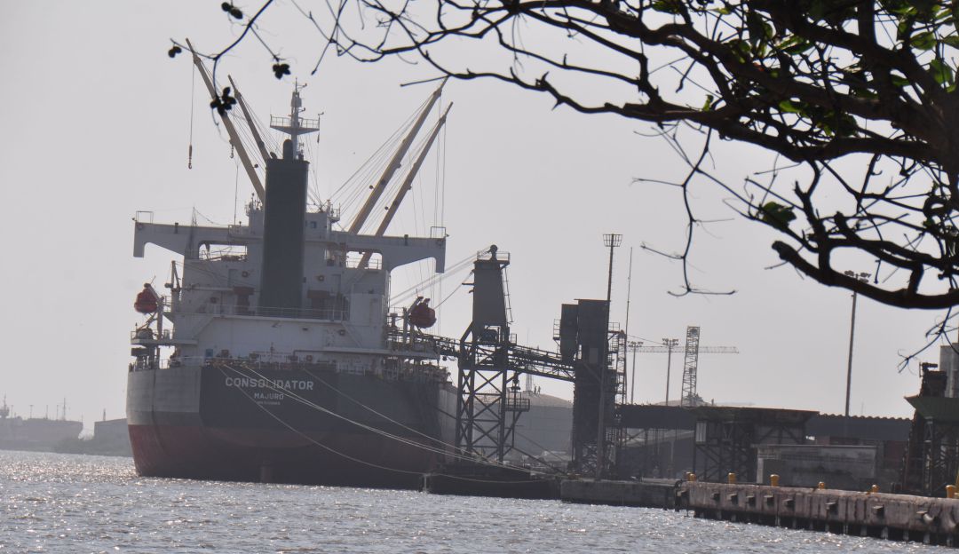Imagen de referencia, muelle de Monómeros en Barranquilla.