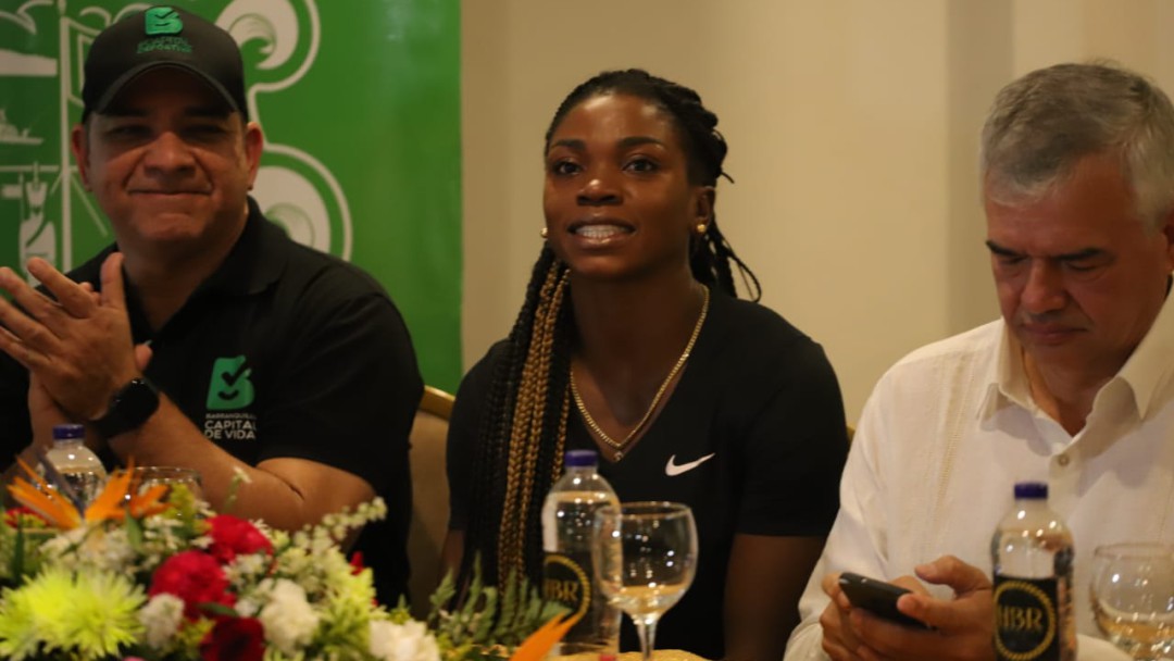 Catherine Ibargüen lista para Premiación de Atletismo en Barranquilla