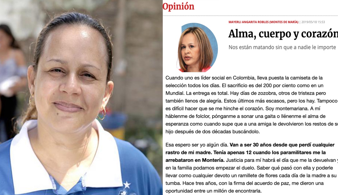 Atentado Mayerlis Angarita: Desde el año pasado Mayerlis Angarita venía denunciando amenazas