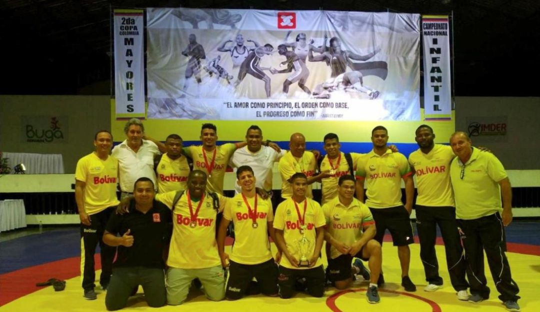Equipo de Lucha Bolívar nacional clasificatorio: Equipo de Lucha de Bolívar obtuvo 4 medallas de oro en clasificatorio