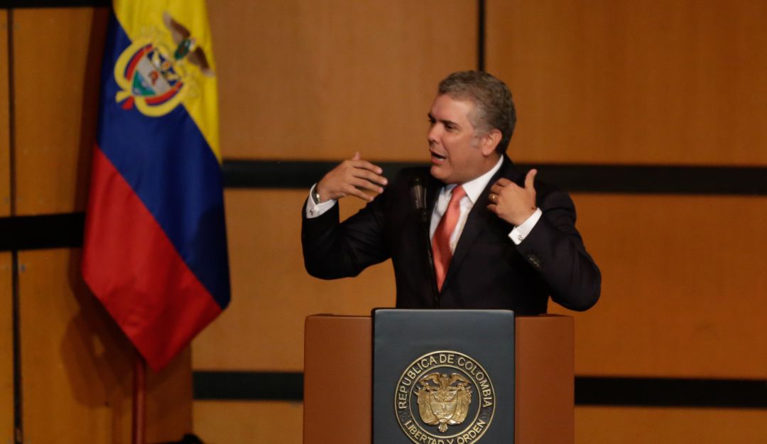 Duque se reúne hoy con partidos en busca de un acuerdo nacional