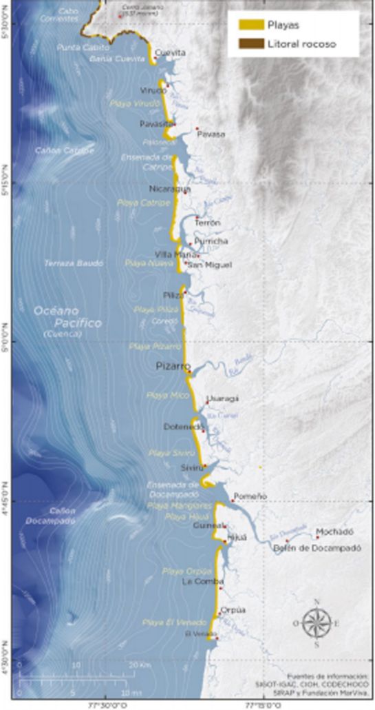 Atlas marino de Colombia: Revelan el primer Atlas marino-costero del Bajo Baudó Atlas marino de Colombia: Revelan el primer Atlas marino-costero del Bajo Baudó
