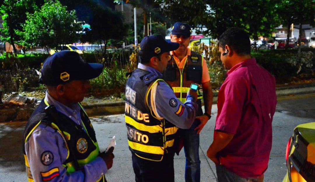 conductores borrachos Cartagena: Este año van 124 conductores borrachos sancionados en Cartagena