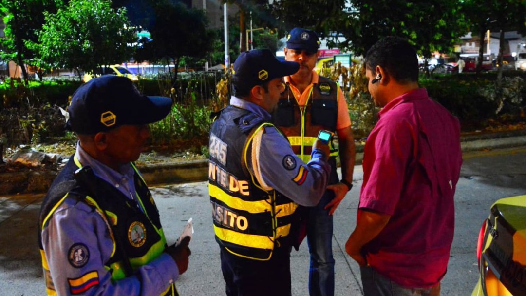 Este año van 124 conductores borrachos sancionados en Cartagena