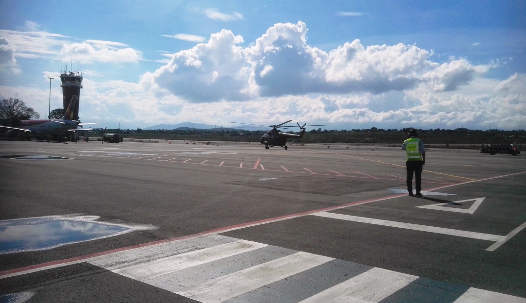 Pistas del aeropuerto Camilo Daza en Cúcuta