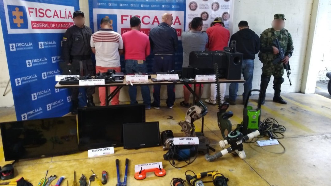 En Quindío, desarticulan banda delincuencial dedicada al hurto a fincas