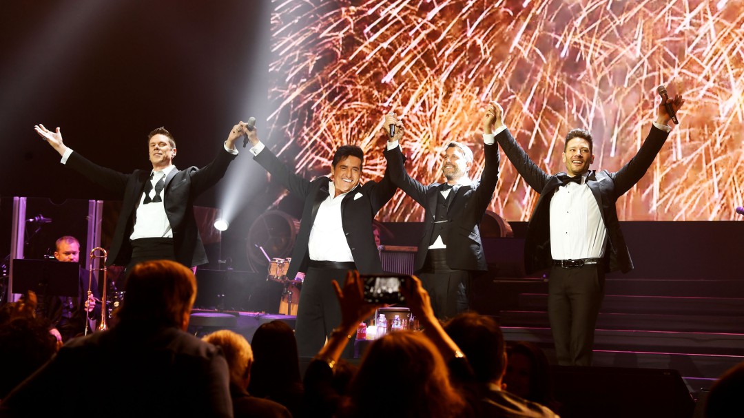 'Il Divo'enamoró a más de diez mil personas con su presentación en Colombia