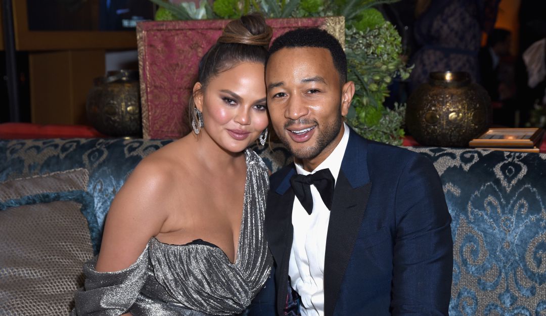 Chrissy Teigen y John Legend.