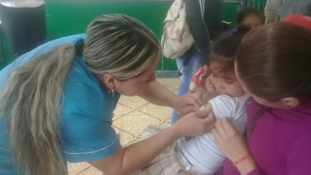 6.500 vacunas listas para los niños de Caldas