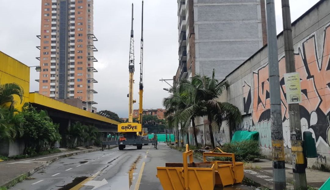 Con algunos retrasos, inicia desmonte del edificio Babilonia en Itagüí