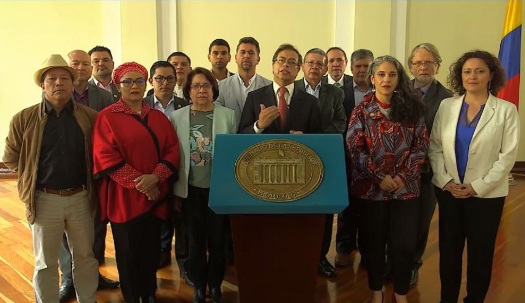 Respuesta de los partidos de la oposición