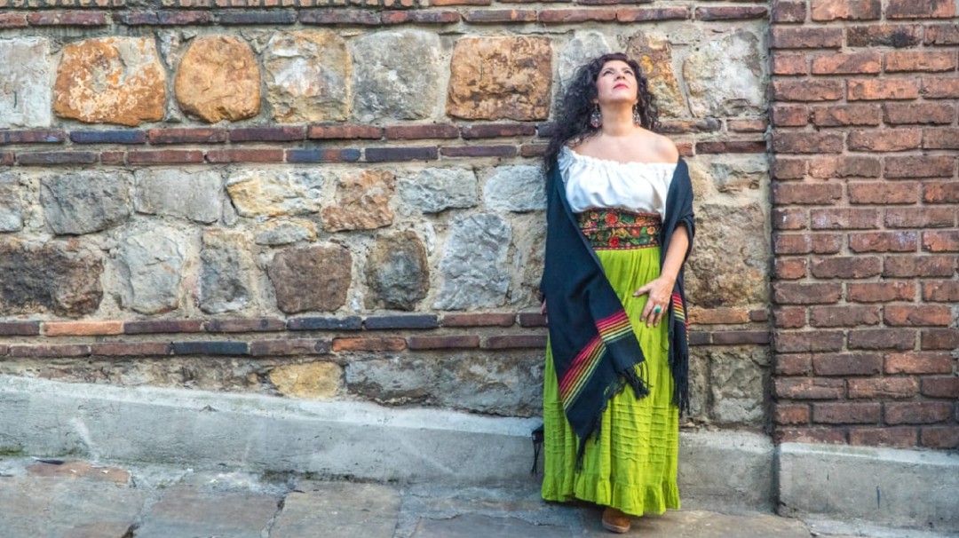 Martha Elena Hoyos, la mujer que le canta a la "Mujer América"