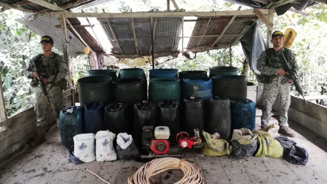 Nuevo golpe en el Cauca a las organizaciones narcotraficantes